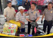 Kapolres Batu Kembalikan Motor Korban Kasus Ganjal Es Krim Fiktif