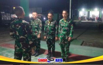 Pastikan Titik Hotspot Padam, Koramil 03/Tebas Rutin Laksanakan Patroli Malam Hari