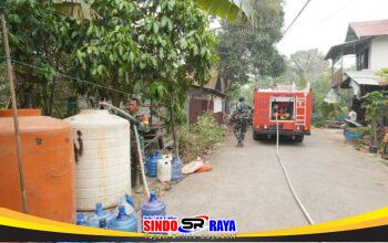 Kodim 1008/Tabalong Kembali Salurkan Air Bersih, 12 Ribu Liter untuk Warga Desa Jirak