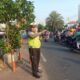 Polsek Semampir Tertibkan Pengendara Lawan Arah di TL Karang Tembok Surabaya