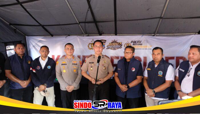 Polda Jatim dan Tim Gabungan Gelar Operasi Narkoba di Jalan Kunti Surabaya