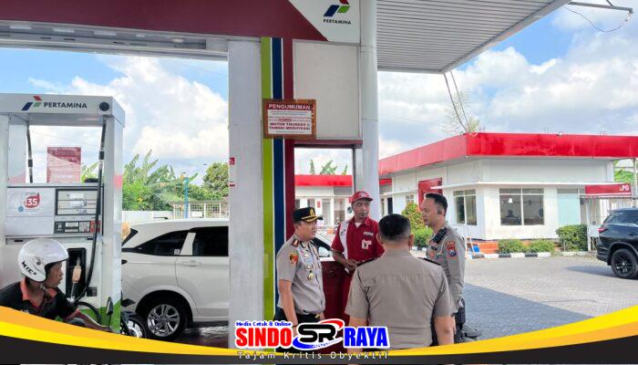 Kapolres Tulungagung Turun Langsung Cek SPBU, Pastikan Distribusi BBM Tetap Lancar