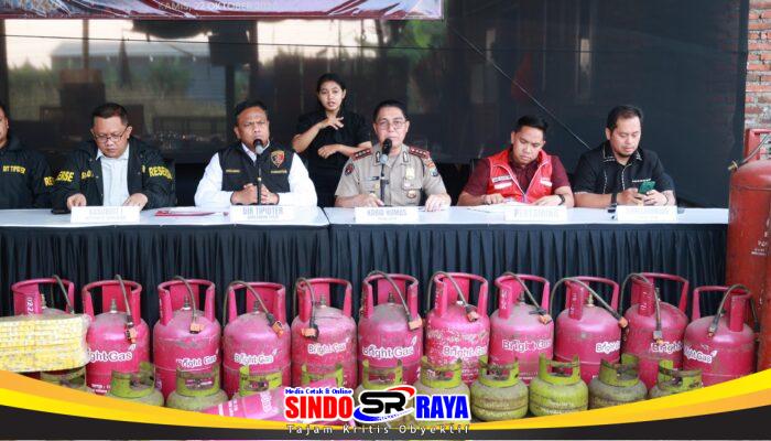 Bareskrim Polri Ungkap Penyalahgunaan LPG Subsidi di Sidoarjo, Sita 1.820 Tabung