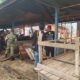Koramil Muara Uya–Jaro Sigap Bantu Padamkan Kebakaran yang Hanguskan 15 Rumah di Tabalong