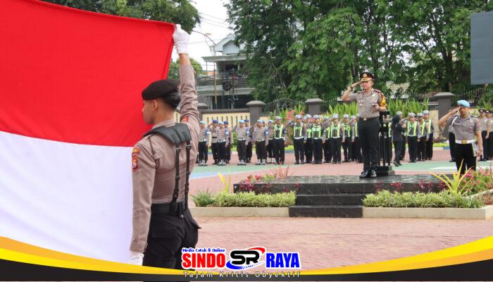 Kapolresta Sumenep Pimpin Upacara Hari Sumpah Pemuda ke-98, Tekankan Semangat Nasionalisme