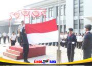 Karutan Kelas I Surabaya Pimpin Upacara Sumpah Pemuda ke-98, Teguhkan Integritas dan Pelayanan