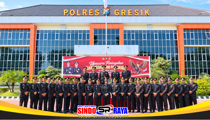 Kapolres Gresik Pimpin Upacara Hari Kesaktian Pancasila 2026, Tekankan Persatuan