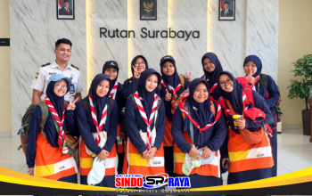 Mengintip Sisi Lain Rutan Surabaya, Siswi Al Ibrah Gresik Pelajari Pembinaan Warga Binaan