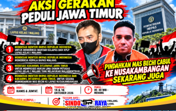Polemik Pembebasan Bersyarat Mas Bechi, Korban dan Gerakan Pemuda Peduli Jatim Desak Pemindahan ke Nusakambangan